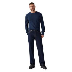 Levi's 505 Dark‎ Wash Red Tab Straight Leg Denim Jeans 36x32